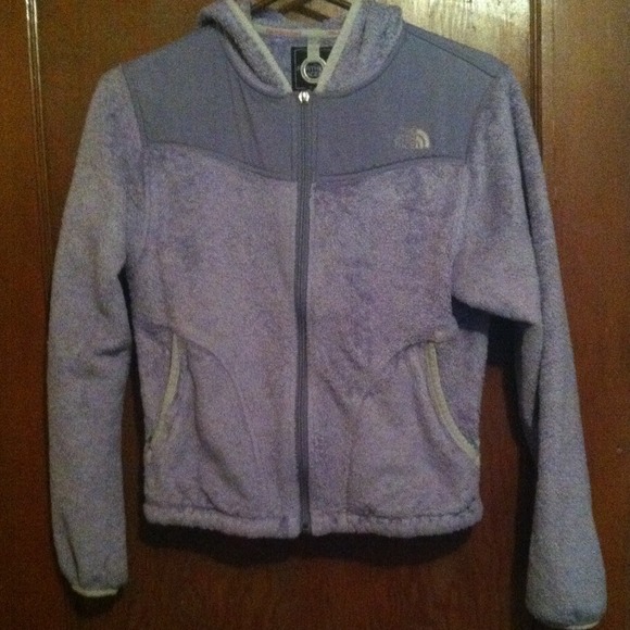 soft purple North Face