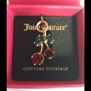 Juicy Couture Gold Cherry Charm