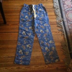 "Western" JCrew Pajama Pants NWOT