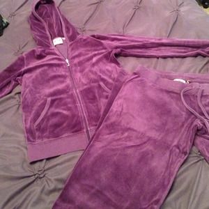 🚫🚫MARKDOWN🚫🚫Juicy couture velour suit