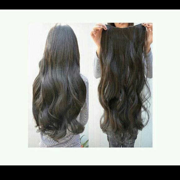20" synthetic hair on clips