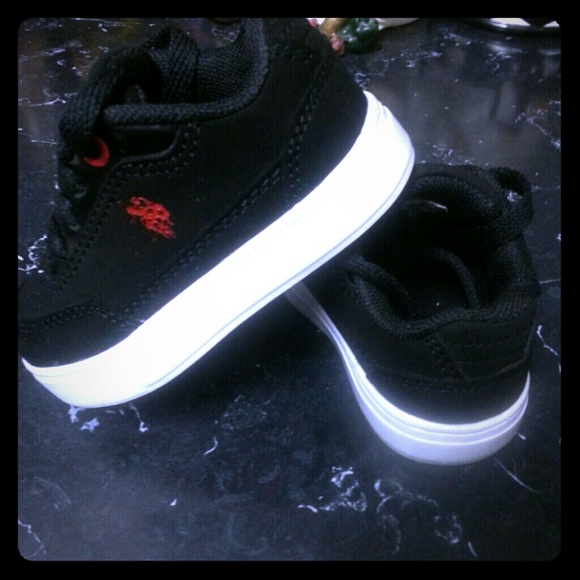 **SOLD**Toddler Boys size 4 US Polo Assn. Shoes