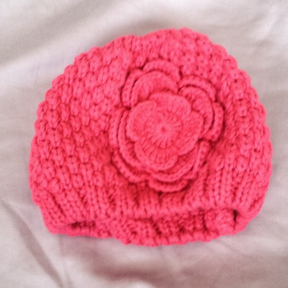 Knitted baby hat