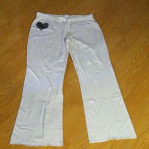 NWOT White Lounge Pants