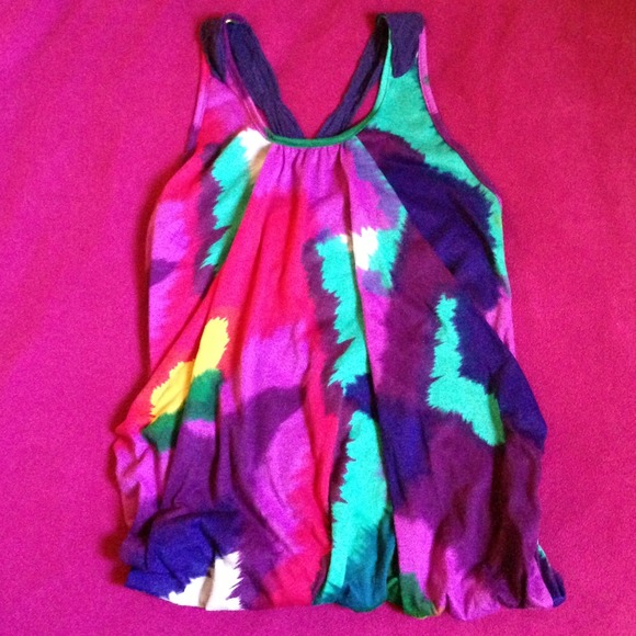 💗Multi Color Drape Top💗 - Picture 3 of 4