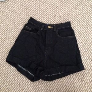 American Apparel High-waisted shorts