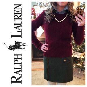 Slim-Fit Cable Cashmere Sweater