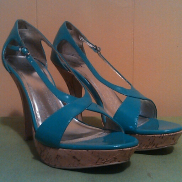 Heels worn only once. Just like new