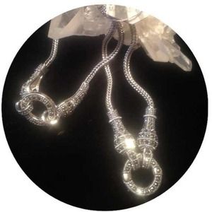 💯Authentic Swarovski Marcasite Necklace