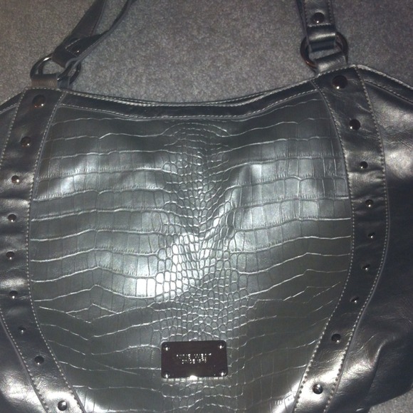 Silver Nine West bag(reduced from $28 to $18