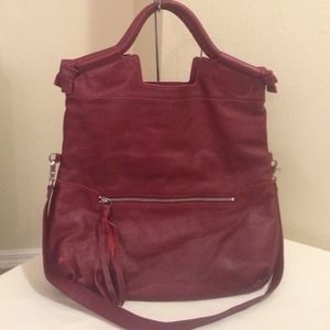 Foley & Corinna Leather Foldover NWD