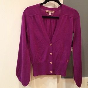 New! Juicy Couture Poet Sleeve cardigan