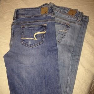 🚫RESERVED🚫 2 pairs of AE jeans