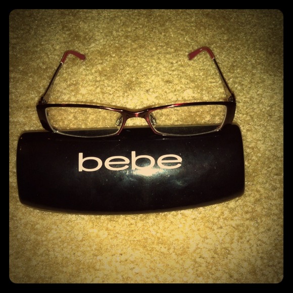 BEBE prescription glasses.