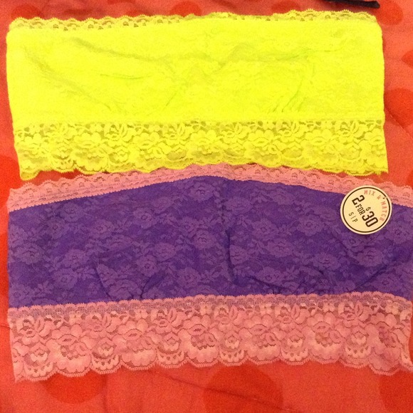 Victoria's Secret Pink Strapless Bandeau