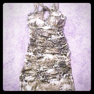 Leopard Party dress