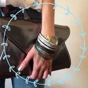 🌸Shell and Stone Bangles🌸