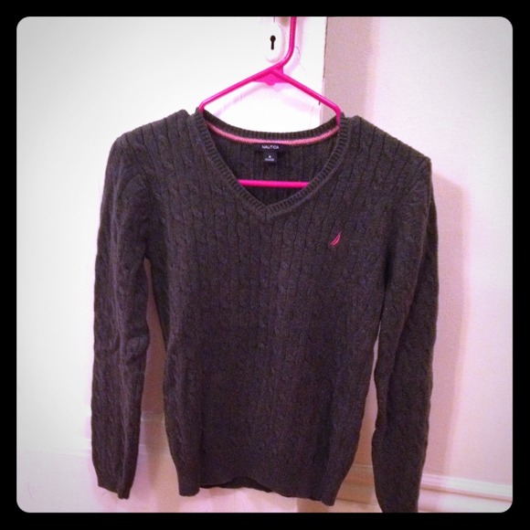 Nautica gray sweater