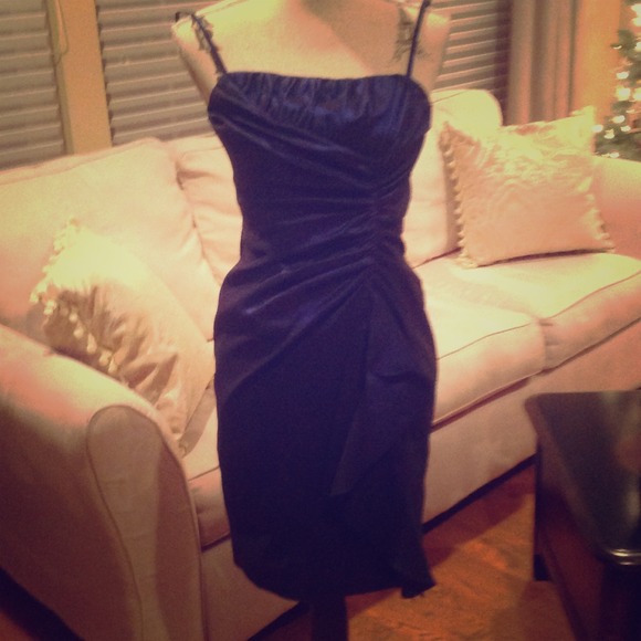 Dark navy blue dress