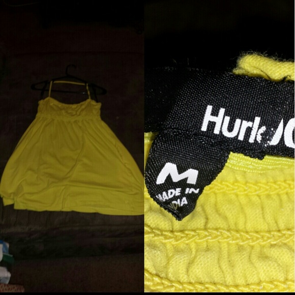Cute yellow hurley dress
