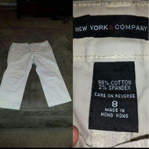 Capri pants cream color