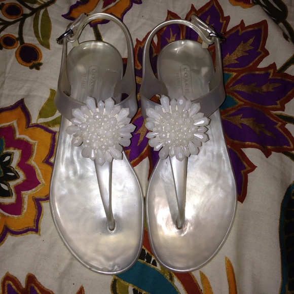 Coach Jelly Sandals