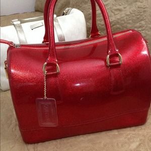 Furla candy glitter red -- SOLD --
