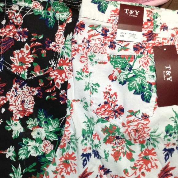 Floral pants