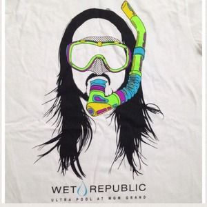 Very Rare DJ Steve Aoki shirt mens size M