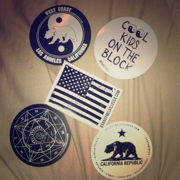Brandy Melville stickers