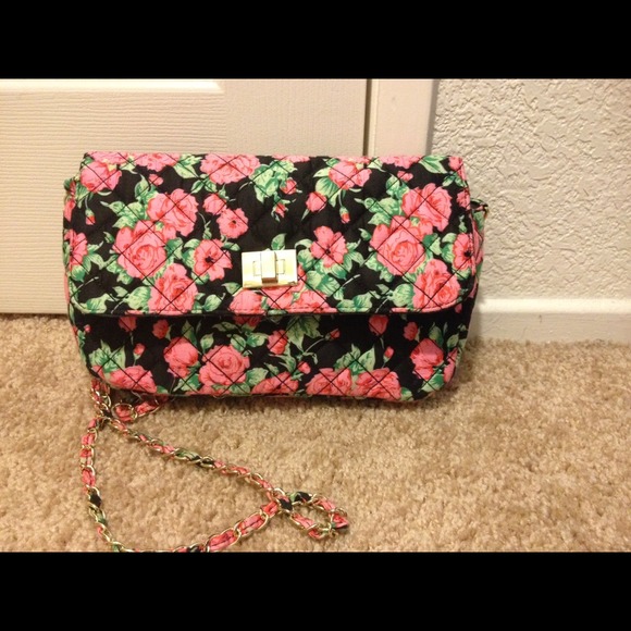 Handbags - Floral crossbody bag