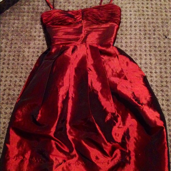 Metallic Red Forever 21 Dress