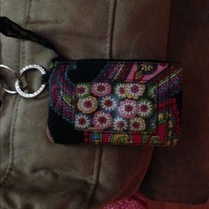 Vera bradley keychain wallet