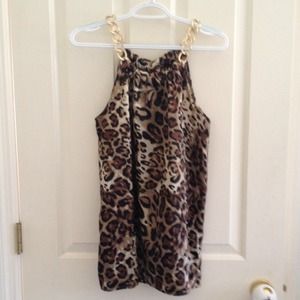 Leopard Print Top