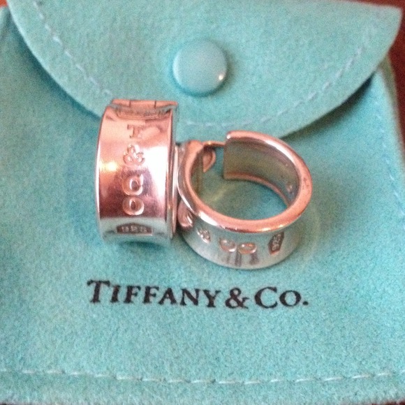 Authentic Tiffany & Co small hoop earrings!