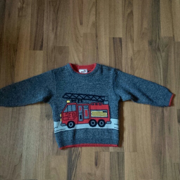 Plaid Moose (from Macys) Other - ☆☆SOLD☆☆Toddler Firetruck Sweater