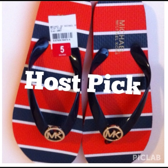 Michael Kors Shoes - HOST PICK Michael Kors Flip Flops FINAL SALE!