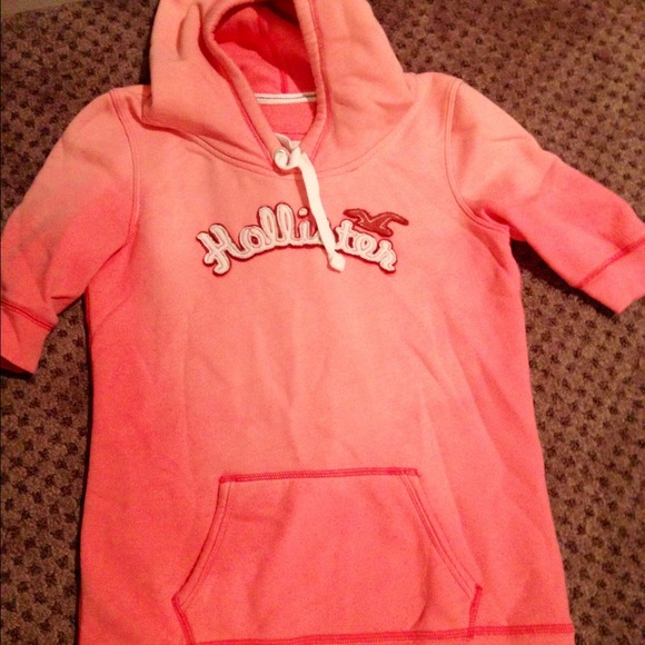Pink Fade Hollister Sweatshirt