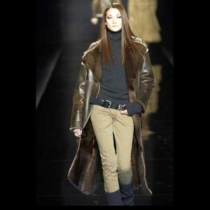Michael Kors Mushroom Brown Camp Pants 4/6