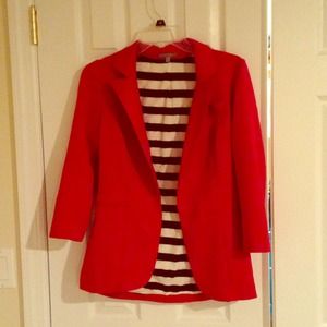Red blazer