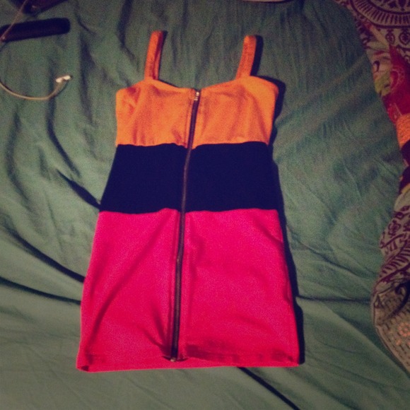 Multicolored dress from H&M