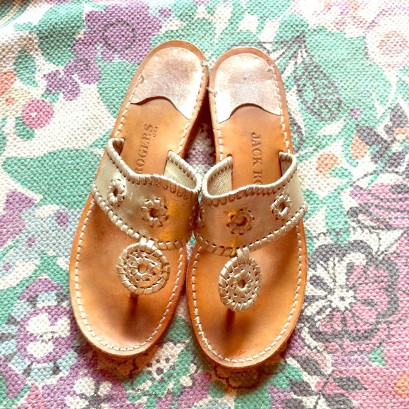 Platinum Jack Rogers Navajo sandals
