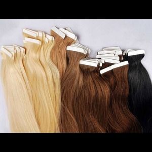 Jenny's beautiful tape ins!