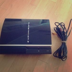 Play station 3 with cords and select games of your