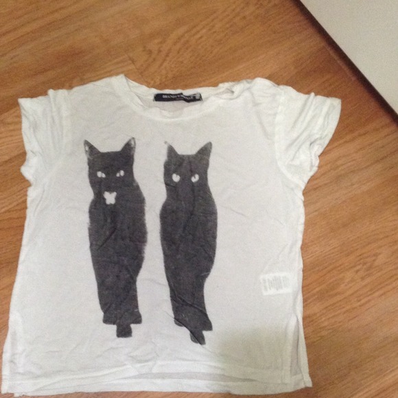Brandy cat crop top