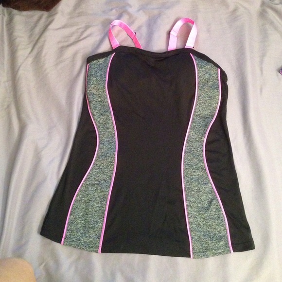 Victorias Secret Razorback-Strap Work-Out Shirt
