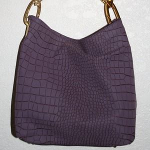 BUNDLE-Purple Hobo & Fendi-like Handbag