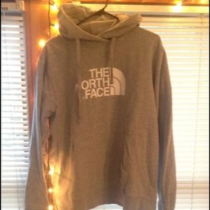 Grey NorthFace sweatshirt