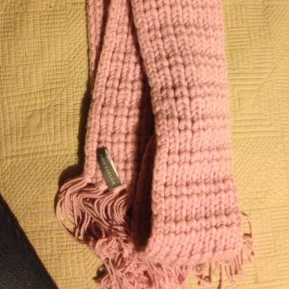 SOLD Ann Taylor cashmere scarf lilac