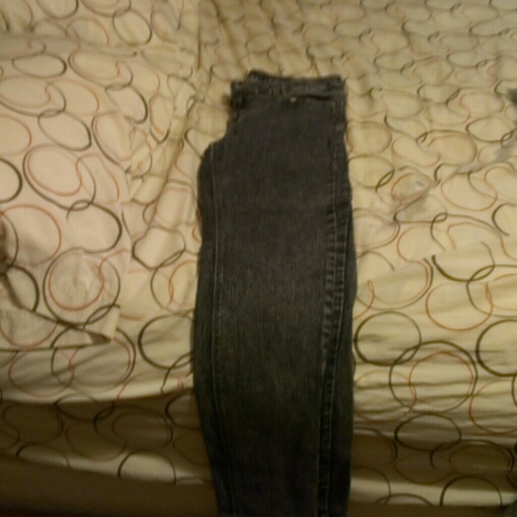 Gray jeans